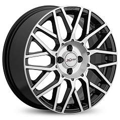 Диск R17 4x100 7,0J ET45 67,1 X'trike X-131 BK/FP