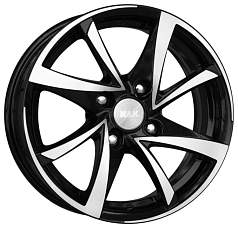 Диск R16 5x114,3 6,5J ET35 d67,1 K&K Игуана алмаз черный (КС570)