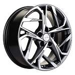 R17 5x114,3 7J ET48 D56,1 Khomen KHW1716 (ZV 17_Subaru Forester) Gray