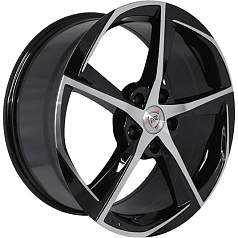 Диск R16 5x112 6,5J ET33 D57,1 NZ Wheels SH 654 BKF