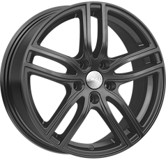 Диск R17 5x114,3 7J ET47 D66,1 Скад Брайтон черный барxат