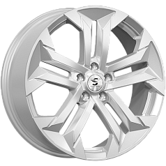 Диск R19 5x114,3 7,5J ET40 D60,1 Скад Premium Series КР015 (19_RAV4 XA5) Elite silver 
