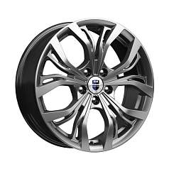 Диск R16 5x108 6,5J ET43 D67,1 К&К да Винчи (КС660) Дарк платинум
