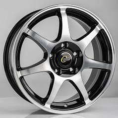 Диск R16 5x112 6,5J ET46 D57,1 Cross Street СR-15 BKF