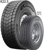 315/70 R22,5 Michelin X Multi D TL 154/150L Магистральная Ведущая M+S 