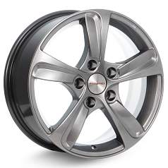 Диск R16 5x114,3 7J ET33 D60,1 Rapid Катана-оригинал (КС722) Дарк платинум