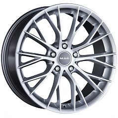 Шины R18 5x108 8J ET42 D63,4 MAK Munchen Silver 