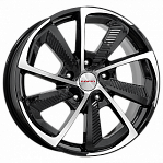 R18 5x120 8J ET50 65,1 K&K C,T,G, (КС687) алмаз черный 