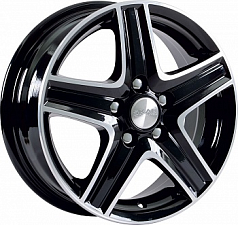 Диск R14 4x100 5,5J ET38 D67,1 Скад Магнум алмаз