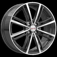 Диск R17 4x100 7J ET41 60,1 K&K Эрфурт (КС903) алмаз черный