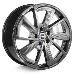Диск R18 5x108 8J ET45 D63,35 К&К C,T,G (КС687) Дарк платинум 