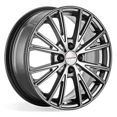 Диск R16 4x100 6J ET37 D60,1 Rapid Меандр-ориг, (КС879) дарк платинум