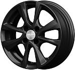 R14 4x100 5,5J ET35 D67,1 Скад Ницца чёрный бархат