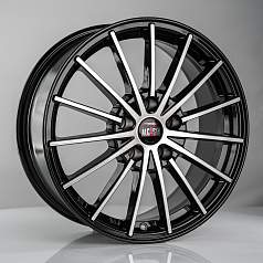 Диск R17 5x114,3 7J ET45 D67,1 Alcasta M60 BKF