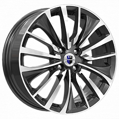 Диск R17 4x100 6,5J ET41 D60,1 Rapid Flanker (КС905) алмаз чёрный Оригинал