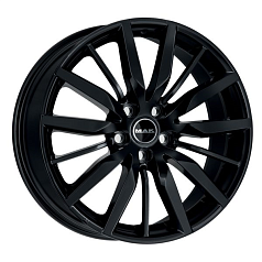 Шины R20 5x112 9,5J ET33 D66,45 MAK Barbury Gloss Black 