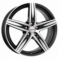 Диск R17 5x114,3 7J ET35 60,1 K&K Андорра (КС547) алмаз черный 