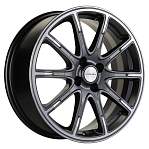 R17 4x100 6,5J ET43 D60,1 Khomen KHW1707 (Lada Vesta Cross) Gray-FP