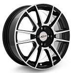 R15 4x100 6J ET35 D67,1 X'trike X-127 BK/FP