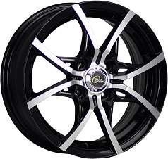 Диск R15 4x100 6J ET40 D60,1 Cross Street Y5314 BKF