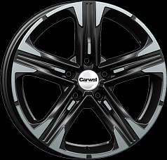 Диск R17 5x114,3 7J ET50 D67,1 Carwel Алтор 240 (Seltos) AB