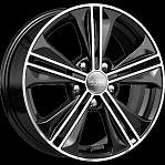 R16 5x112 6J ET48 d57,1 K&K КС778 (ZV 16_Octavia A7l) алмаз черный