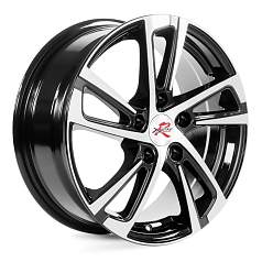 Диск R16 5x112 6,5J ET50 D57,1 X'trikeRST R046 Jetta BK/FP