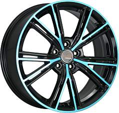 Диск R20 5x108 8J ET45 D63,3 LegeArtis Concept-LR504 BK+BL 