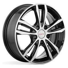 Диск R16 4x100 6J ET41 D60,1 Rapid Samara-оригинал (КС866) Алмаз-черный SK