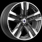 R16 5x114,3 7J ET35 D66,1 K&K Висмут (КС1009) алмаз чёрный