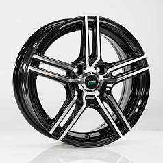 Диск R15 4x100 6J ET48 D54,1 Megami MGM-1 BKF
