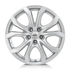 Диск R16 5x112 7J ET39 D66,5 Alutec W10 Polar Silver For OEM Cap 