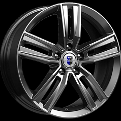 Диск R18 5x114,3 7J ET40 D66,1 K&K Танаис (КС750-04) Дарк платинум 