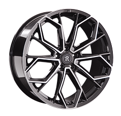 Шины R22 5x112 9,5J ET45 D66,6 Replay MR303 BKF