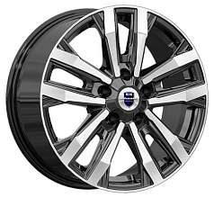 Диск R18 5x150 8J ET60 D110,1 K&K Мичиган (КС1107) алмаз чёрный