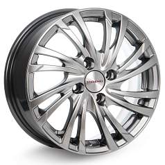 Диск R15 4x100 6J ET50 D60,1 Rapid Мейола-оригинал (КС643) Дарк платинум