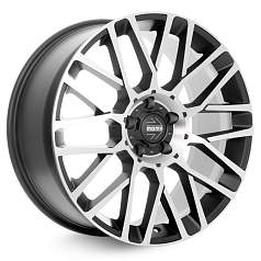 Диск R20 5x130 9J ET50 D71,5 Momo SUV Revenge Matt Black-Polished