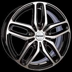 Диск R17 5x108 6,5J ET33 D60,1 Carwel Виви 199 AB