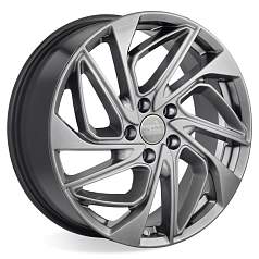 Диск R18 5x112 7J ET43 D57,1 К&К КС883 (ZV 18_Tiguan) дарк платинум