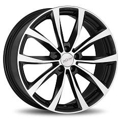 Диск R18 5x108 7J ET43 D65,1 X'trike X-138 BK/FP