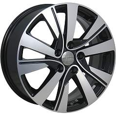 Диск R17 5x112 7J ET48,5 D57,1 К&К Skoda Octavia (КСr749) Алмаз-черный