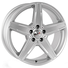 Диск R20 5x112 8,5J ET45 D66,6 MAK Stern Silver 