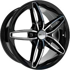 Диск R17 5x114,3 7J ET45 D60,1 Скад Турин алмаз