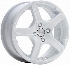Диск R15 5x100 6J ET38 D57,1 Скад Аллигатор белый