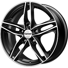 Диск R16 5x114,3 6,5J ET45 D60,1 Carwel Тау 108 AB