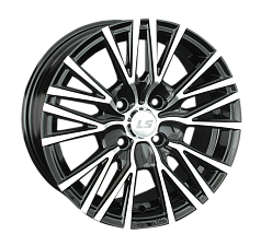 Диск R15 4x100 6,5J ET42 D73,1 LS Wheels 568 BKF