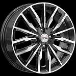 R16 5x100 6J ET38 D57,1 iFree Миконос (КС946-02) Блэк Джек