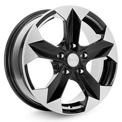 Диск R16 5x114,3 6,5J ET51 D67,1 Скад Гранит black glossy polished