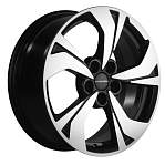 R17 5x108 7J ET33 D60,1 Khomen KHW1724 (Exeed LX) Black-FP