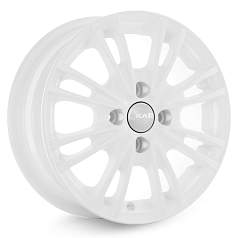 Диск R14 4x100 5,5J ET39 D67,1 Скад Пантера белый